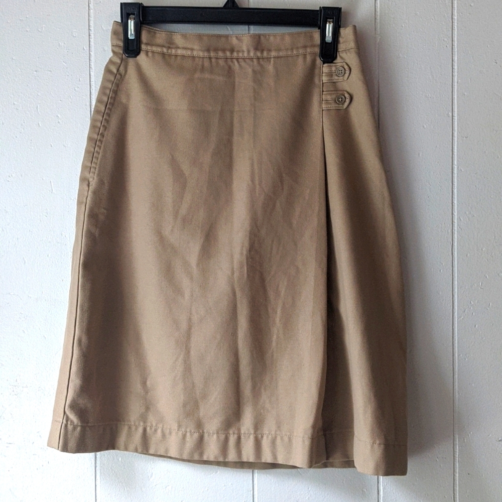 Lands end school uniform skirt